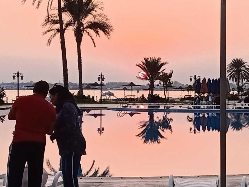 Tolip El Forsan Hotel Ismailia Exteriör bild Sunset at the Port of San Diego